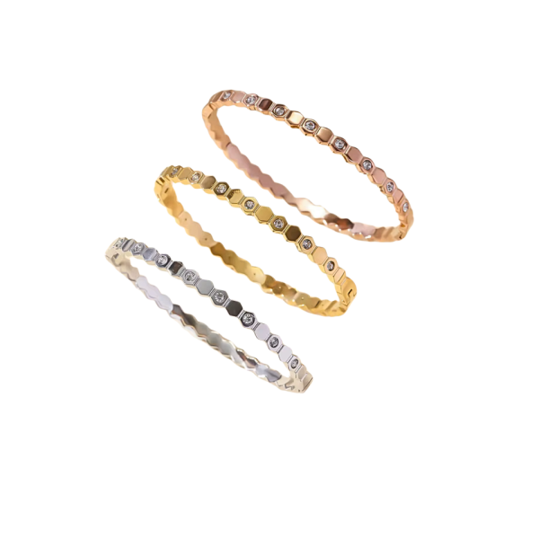 Honeycomb Stackable Bangle