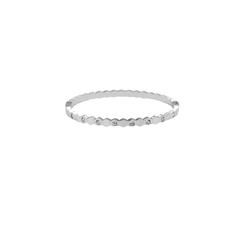Honeycomb Stackable Bangle - Image 4