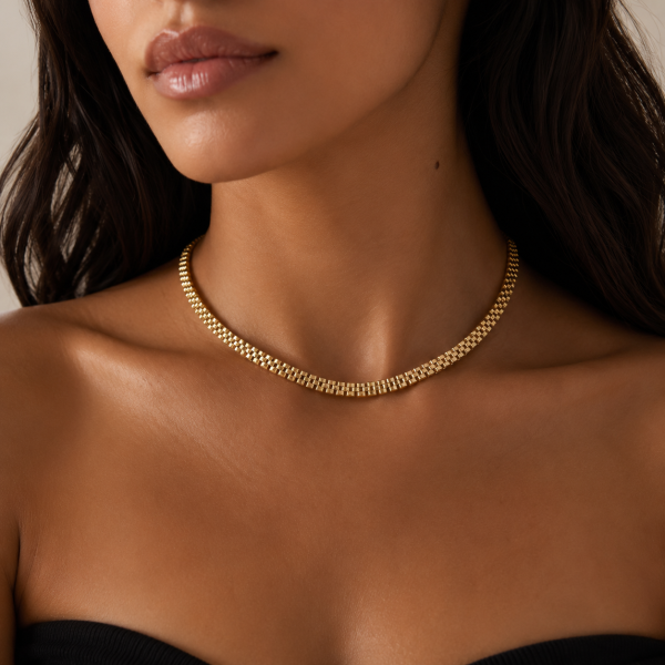 Watch Link Necklace