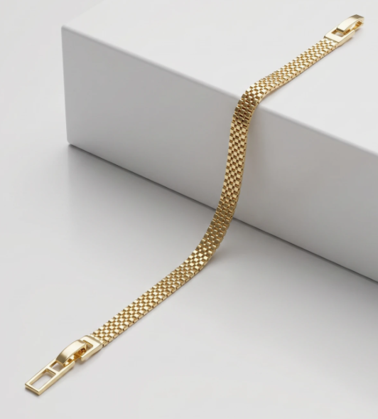 Mesh Gold Bracelet